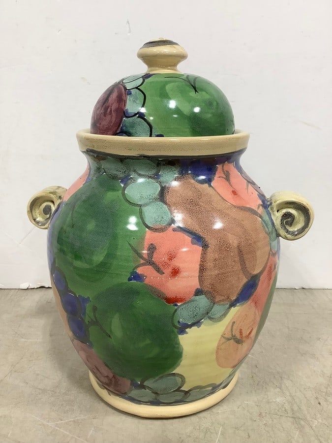 Shin Ji Ceramic Jar (12in Tall) (1 of 1)