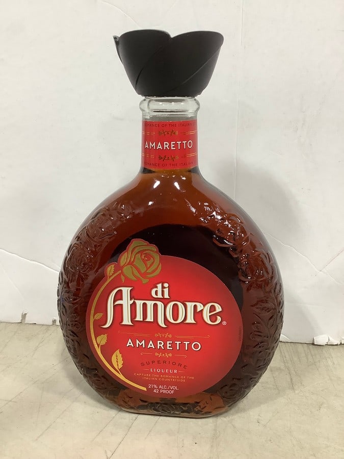 Di Amore Amaretto Liqueur 21% - 750ml *SEALED*: Di Amore Amaretto Liqueur 21% - 750ml *SEALED*