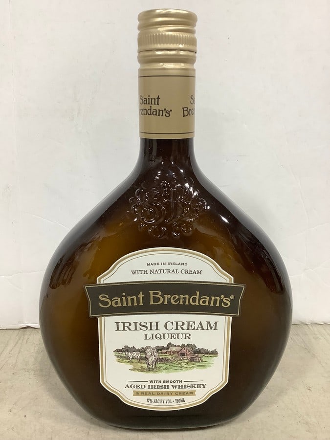Saint Brendans Irish Cream Liquer 17% - 750 ml *SEALED* (1 of 1)