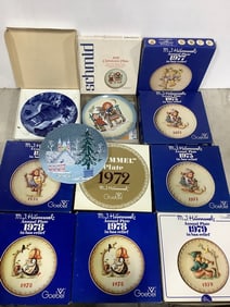 Various 1970s Collectible Plates (Schmid, Hummel)