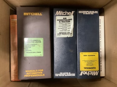 Various 1980s/1990s Mitchell Service/Repair Books