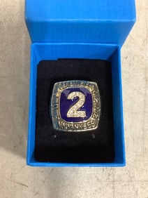 Derek Jeter hall of fame ring with box