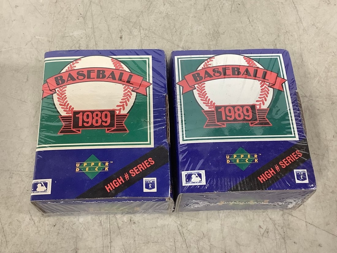 Upper Deck 1989 baseball cards(sealed in box) (1 of 1)