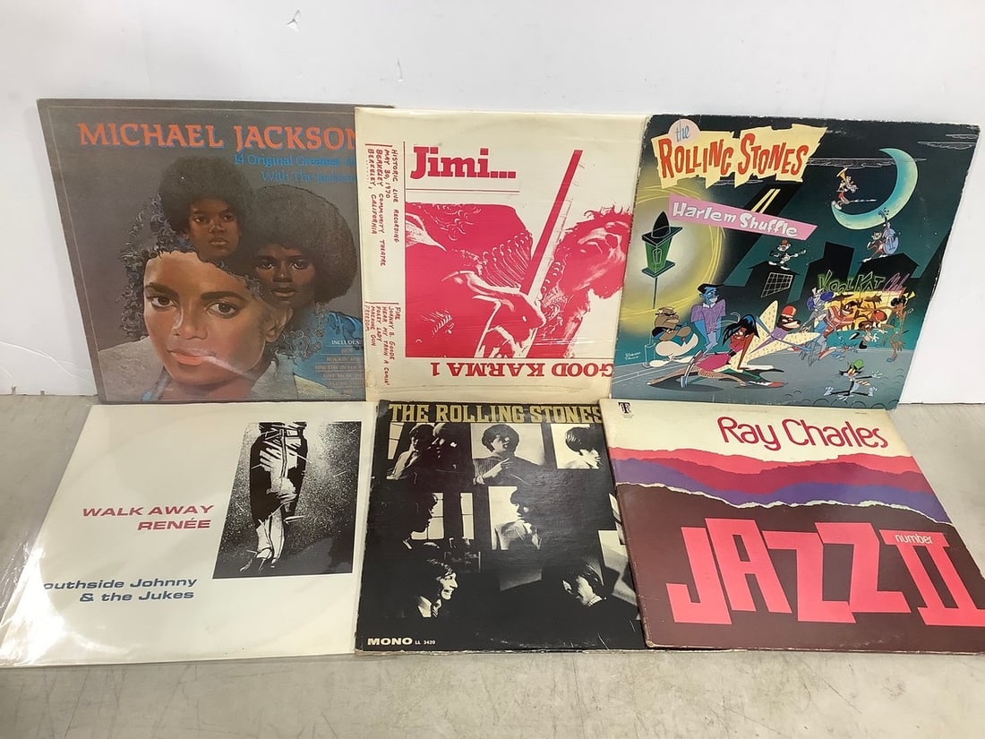 Vintage records(Michael Jackson, Rolling Stones, and more): Vintage records(Michael Jackson, Rolling Stones, and more)