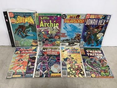 Vintage Marvel and DC comics