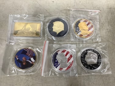 Donald Trump challenge coins