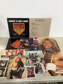 Rock album inserts