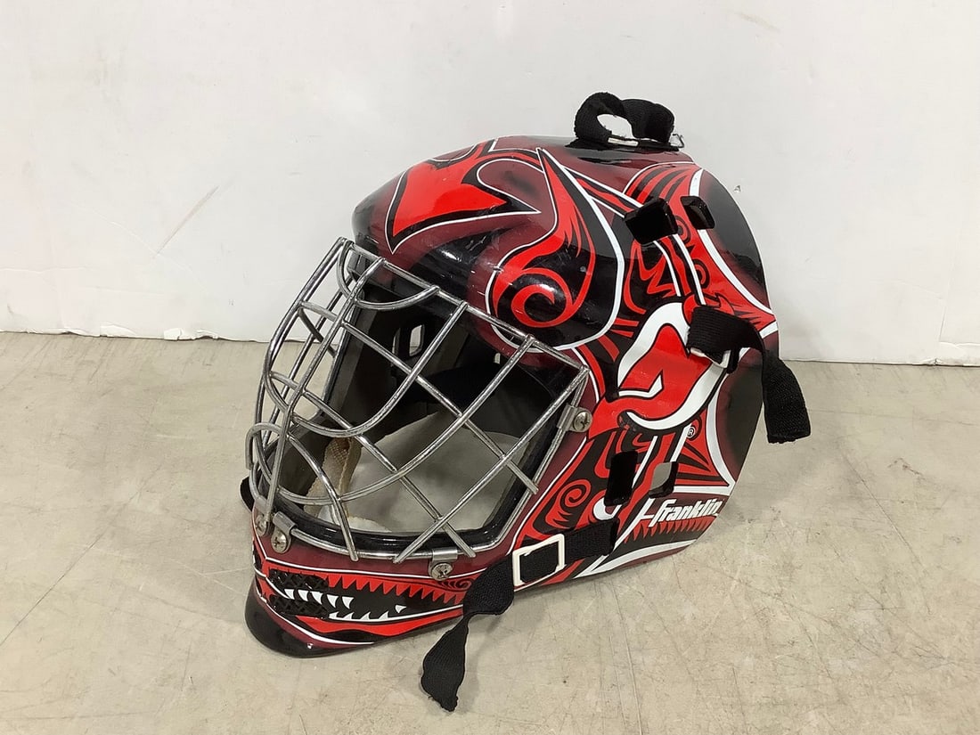 Martin Brodeur Franklin goalie mask: Martin Brodeur Franklin goalie mask