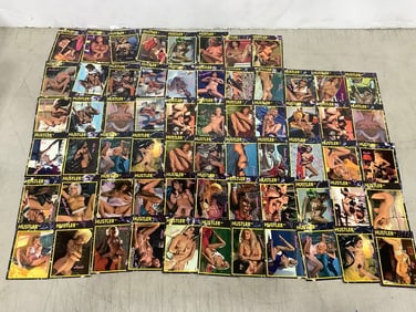 Hustler collectible cards