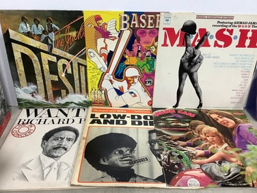 Vintage records(MASH, Mama Cass, and more)