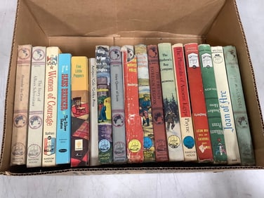 Vintage books(Joan of Arc, The French Foreign Legion, Women of Courage, and more)