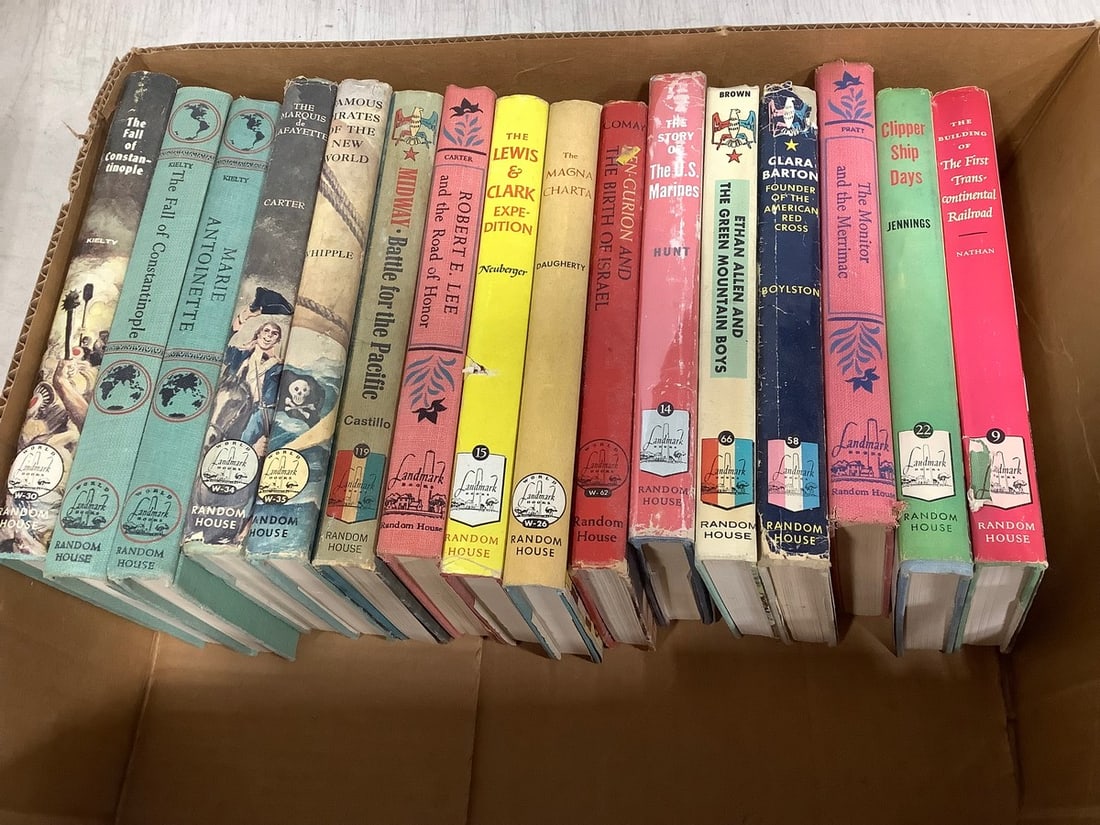 Vintage books(The Lewis & Clark expedition, Clipper Ship Days, The Monitor and the Merimac, and: Vintage books(The Lewis & Clark expedition, Clipper Ship Days, The Monitor and the Merimac, and more)