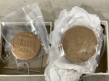 Large collectible coins
