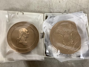 Large collectible coins