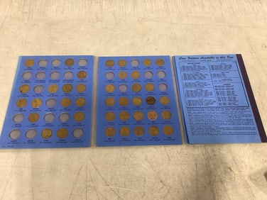 Lincoln Cent Collection booklet starting 1941
