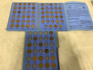 Lincoln Cent Collection booklet 1909 to 1940