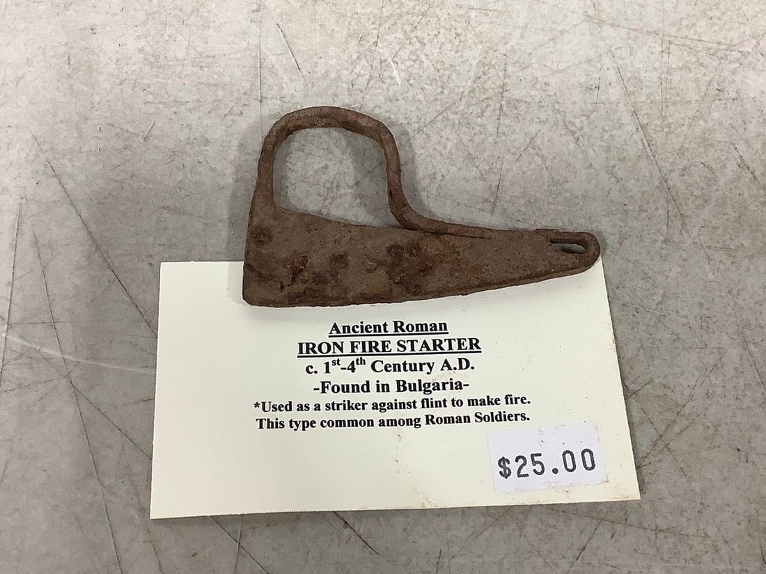 Ancient Roman Iron Fire Starter(1st-4th century A.D.): Ancient Roman Iron Fire Starter(1st-4th century A.D.)