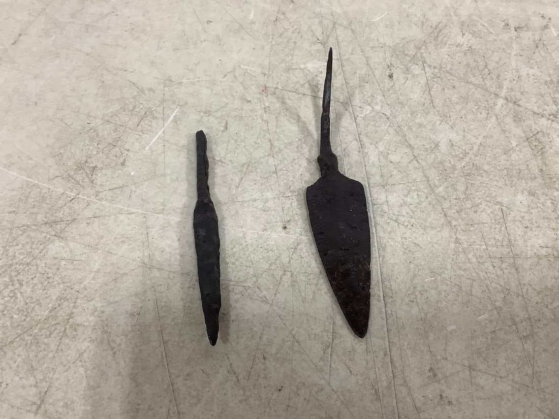 Dug Iron Arrowheads: Dug Iron Arrowheads