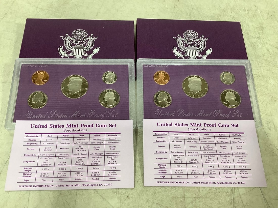 1990 U.S. Mint Proof coin sets (1 of 1)