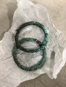 Ancient Roman Bronze dug bracelet