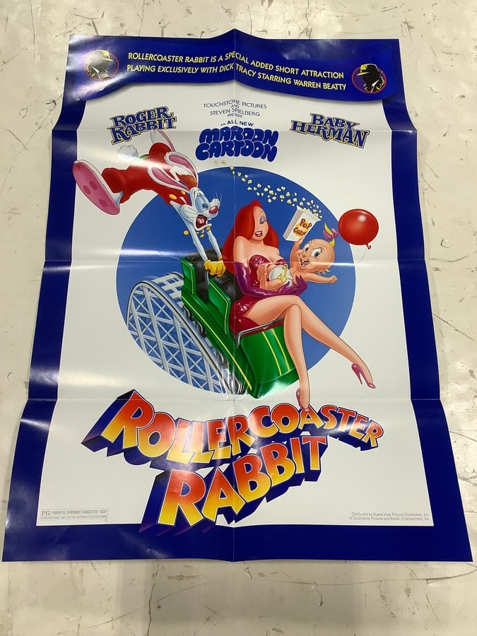 Roller Coaster Rabbit poster(18in.x27in.): Roller Coaster Rabbit poster(18in.x27in.)