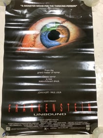Frankenstein rated R movie poster(25.5in.x38in.)