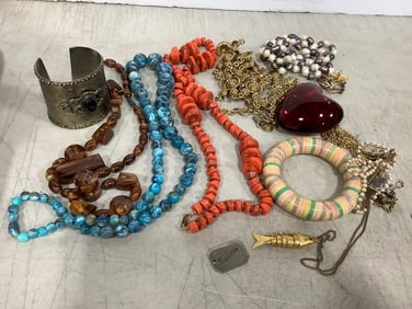 Various Costume Jewelry (Necklaces, Bracelets, etc)
