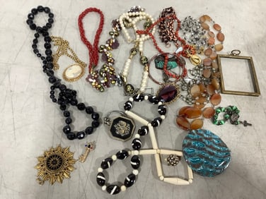Various Costume Jewelry (Necklaces, Bracelets, etc)