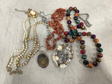 Various Costume Jewelry (Necklaces, Bracelets, etc)