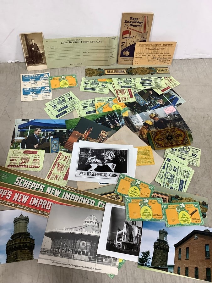 Vintage Cigar Labels, Lottery Tickets, Photographs, and more (1 of 1)