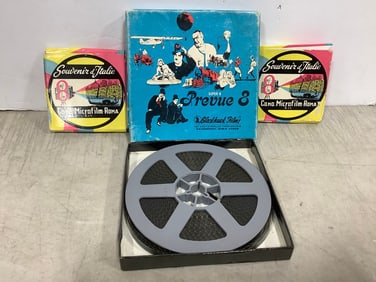 Prevue 8 Blackhawk Films, and Microfilms