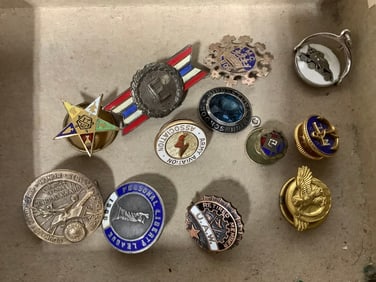 Vintage Service Pins, and more