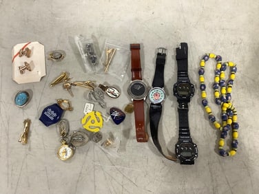 Watches and costume jewelry