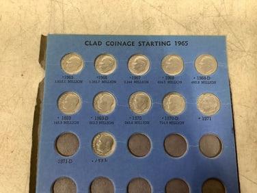 Clad coinage starting 1965