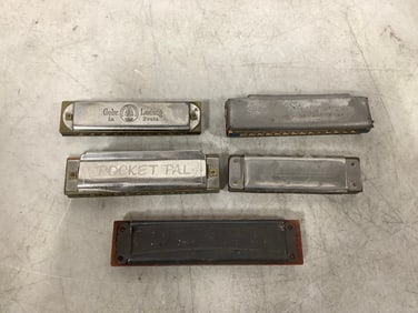 Vintage harmonicas