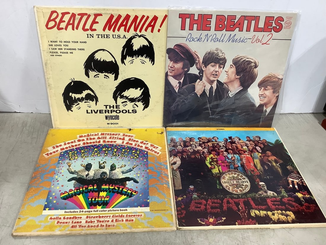 Vintage Beatles records (1 of 1)