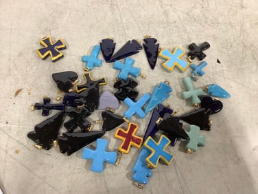 Ceramic crosses/accessories