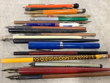 Vintage Advertising Pens, and more