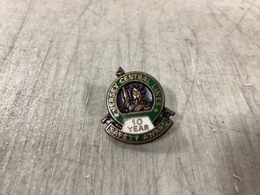 Jersey Central Railroad Pin