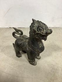 Cast Iron Statue