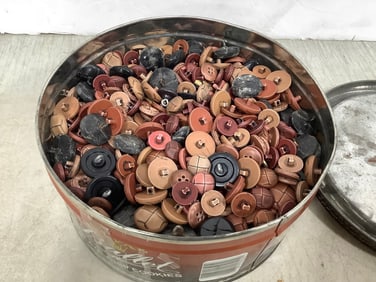 Vintage Tin of Buttons
