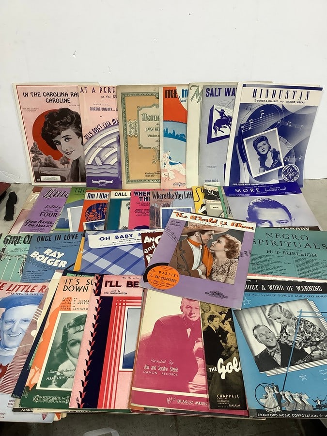 Vintage songbooks: Vintage songbooks