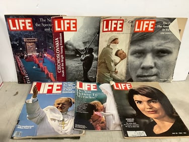Vintage Life magazines