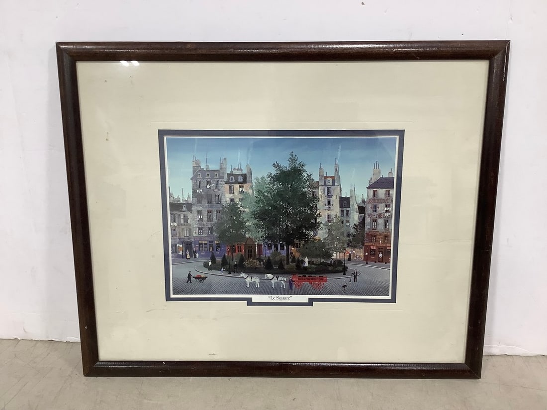 Framed Le Square art print(17.5in.x21.5in.) (1 of 1)