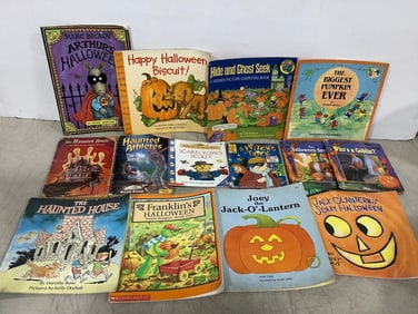 Vintage Childrens Halloween Books