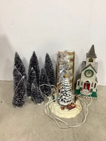 Christmas decor(tallest 12.5in.)