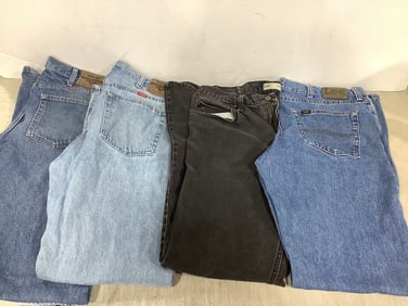 Men's denim jeans(Wrangler, Lee-36x34)