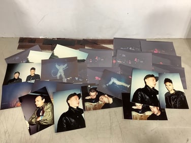 1980's/1990's rock band photos/negatives