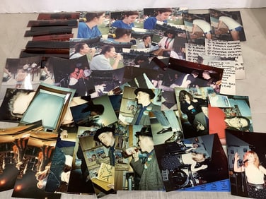 1980's/1990's rock band photos/negatives