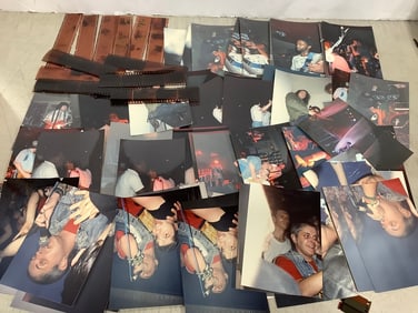 1980's/1990's rock band photos/negatives